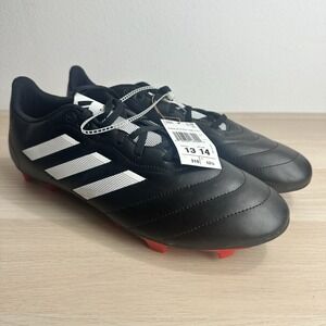 Adidas Goletto VIII FG Soccer Cleats Mens 13 Black/White/Red GX7793